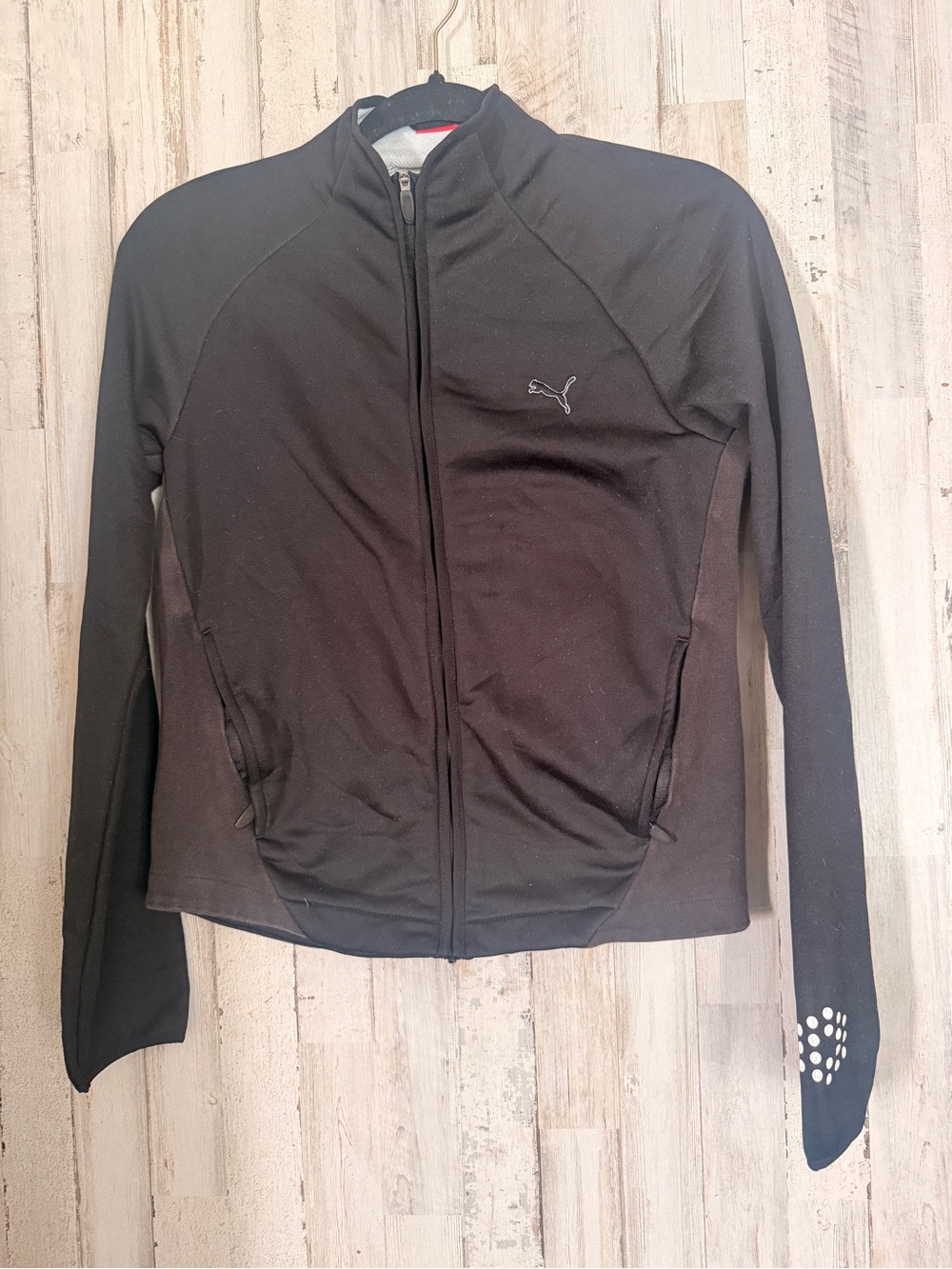 Puma Black Full-Zip Women’s Bomber Jacket